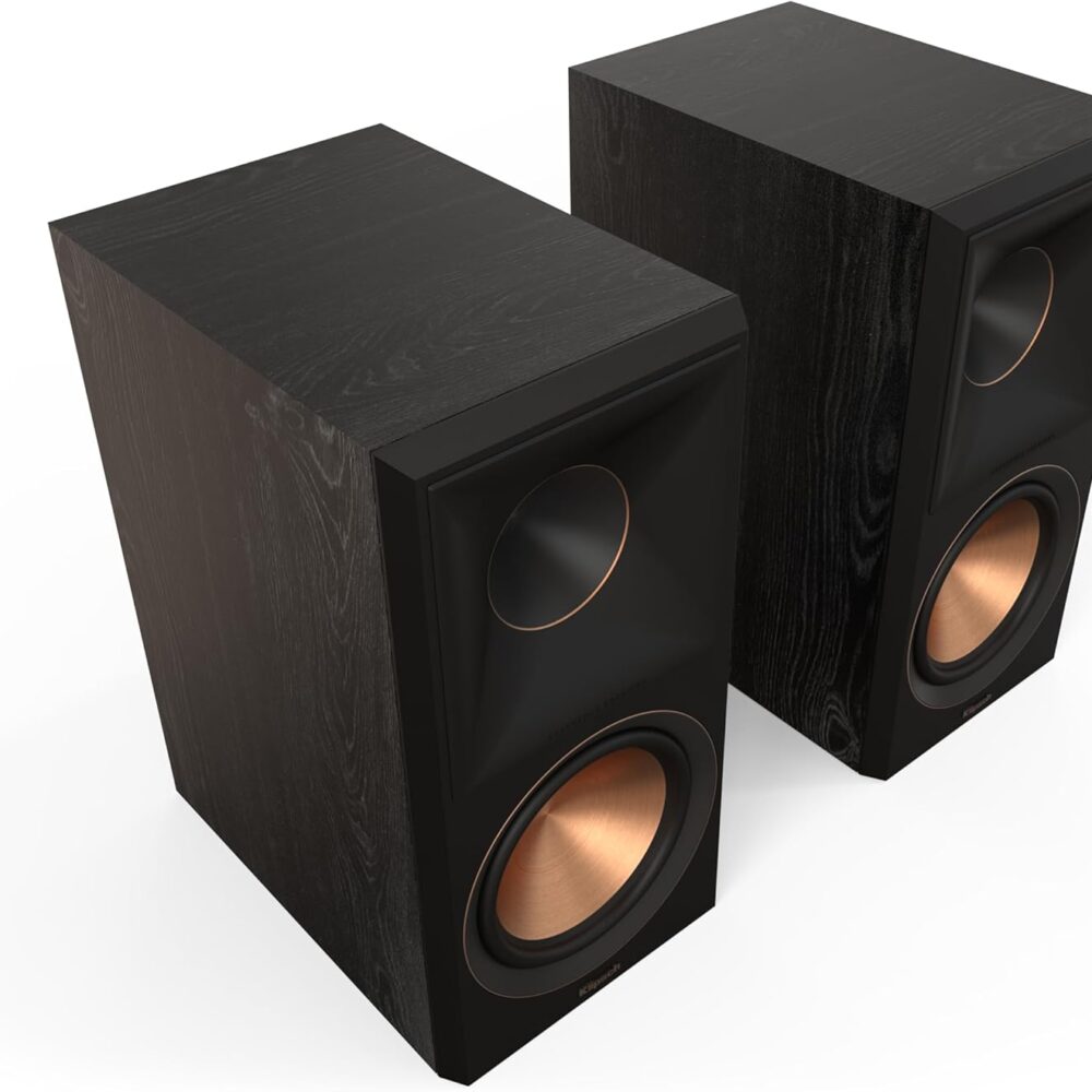 Klipsch Reference Premiere RP-600M II Ebony Bookshelf Speakers